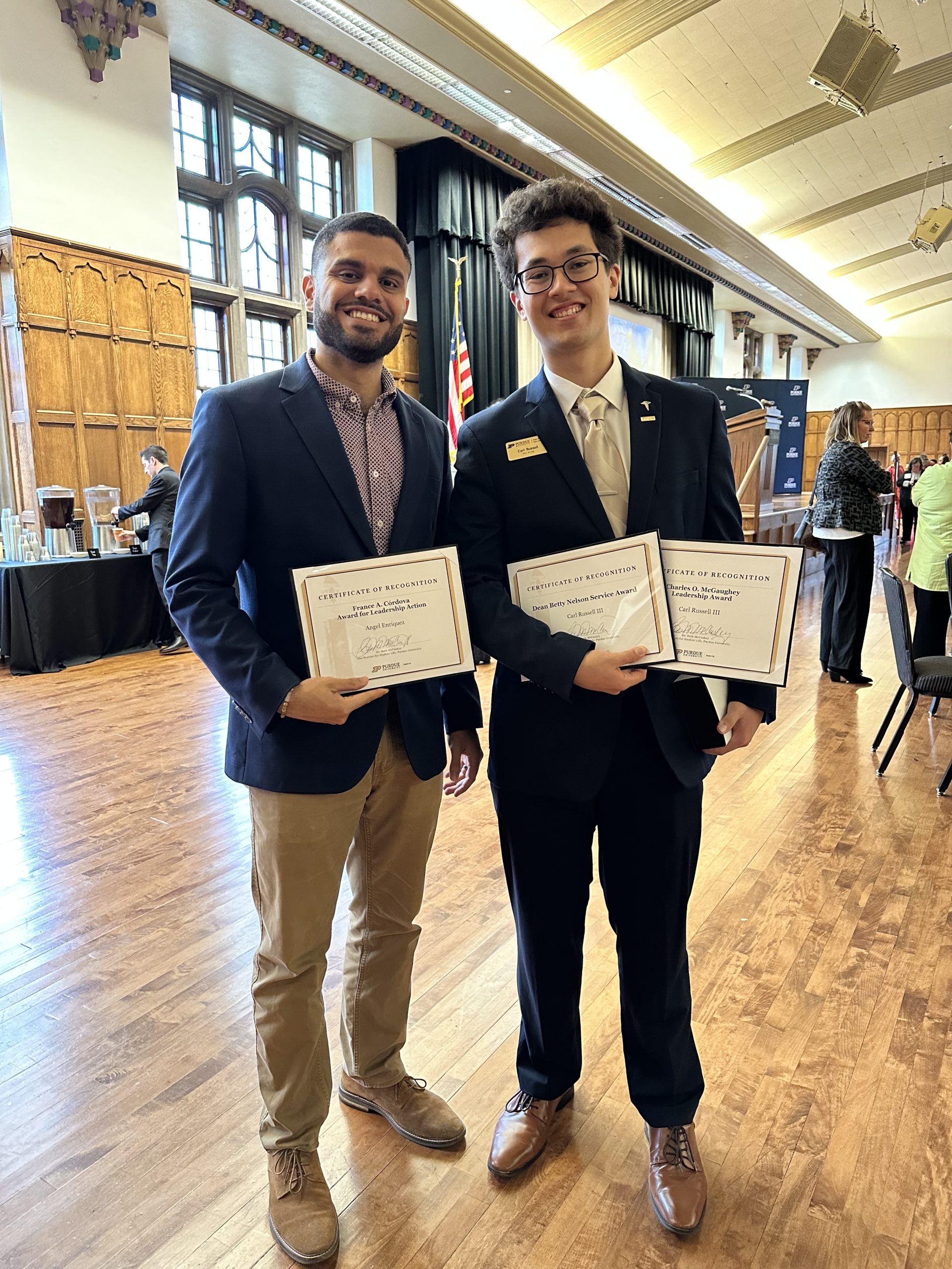 Recognizing Excellence: Ángel and Carl Honored with Leadership Awards in 2023