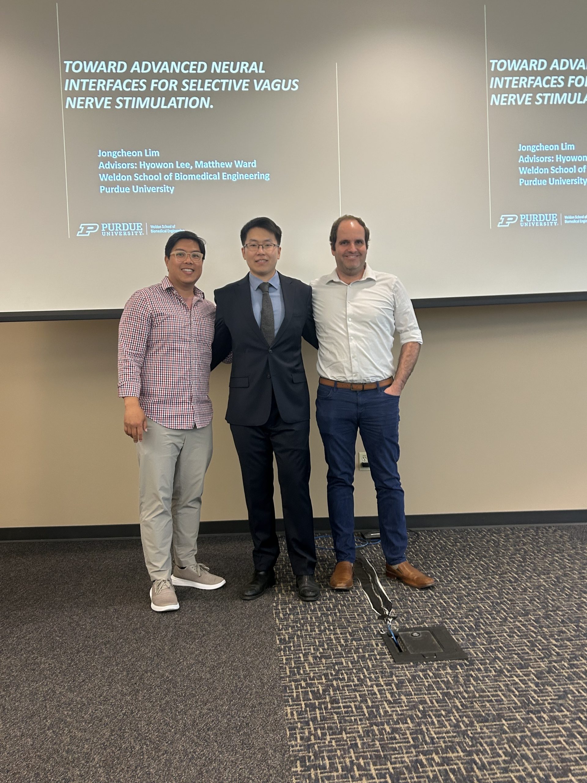 Jongcheon’s Successful PhD Defense on Advancing Neural Interfaces for Targeted Vagus Nerve Stimulation