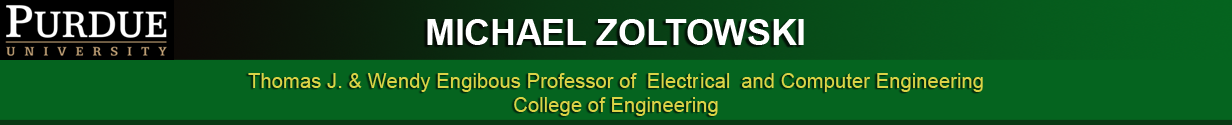 Purdue University -- Michael Zoltowski