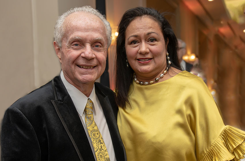 Ernest Gambaro and wife Monica