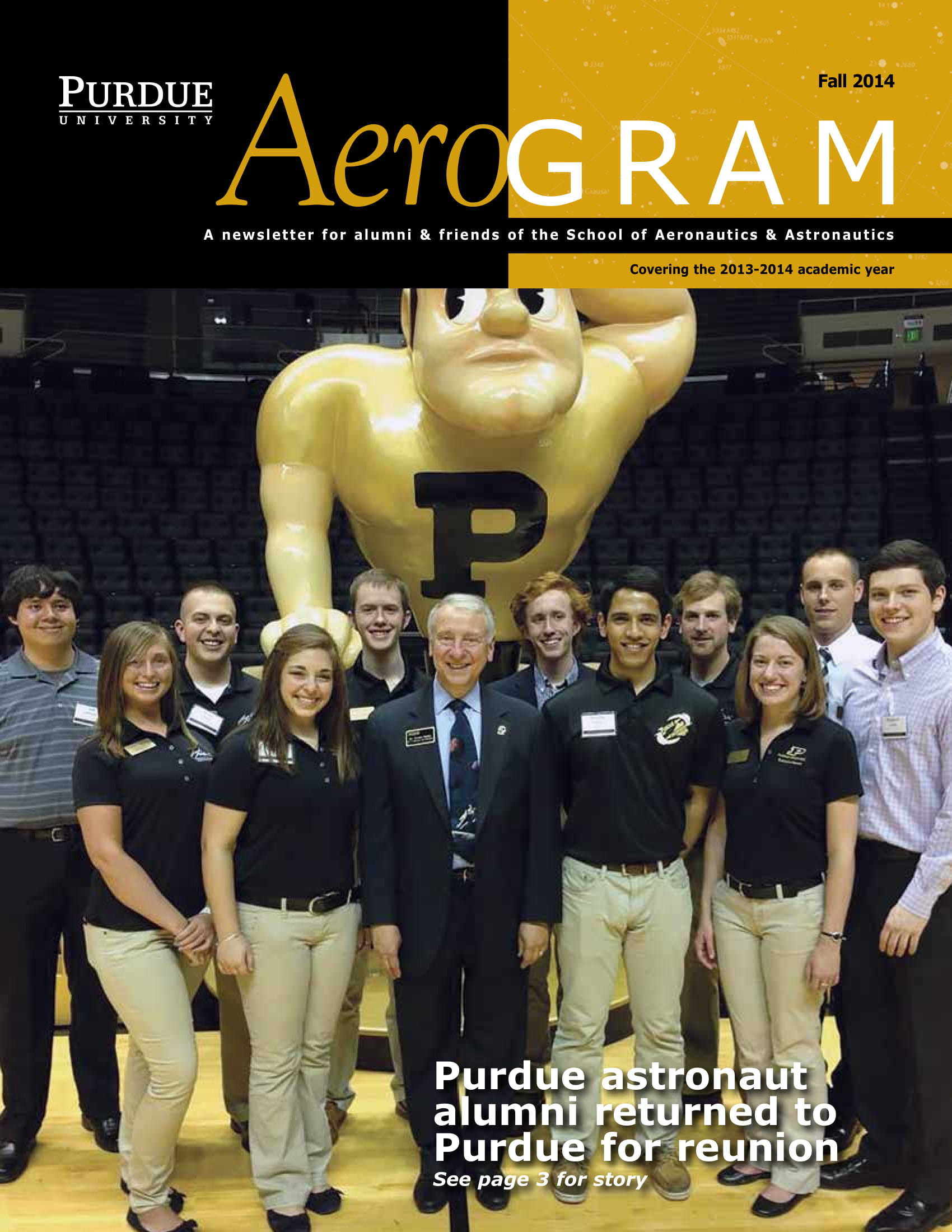 Aerogram School of Aeronautics and Astronautics Purdue University