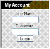 Image showing the login page