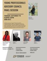 YPAC panel discussion flyer