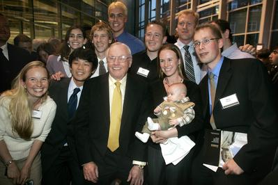 Grad Students Armstrong Dedication  