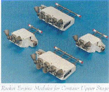 Centaur Rocket Engine Modules