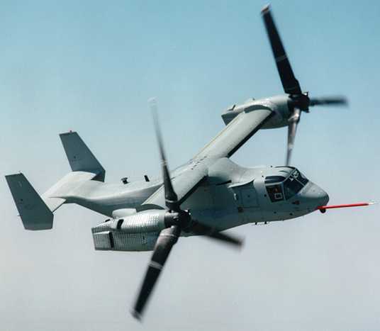 V-22 at cruise