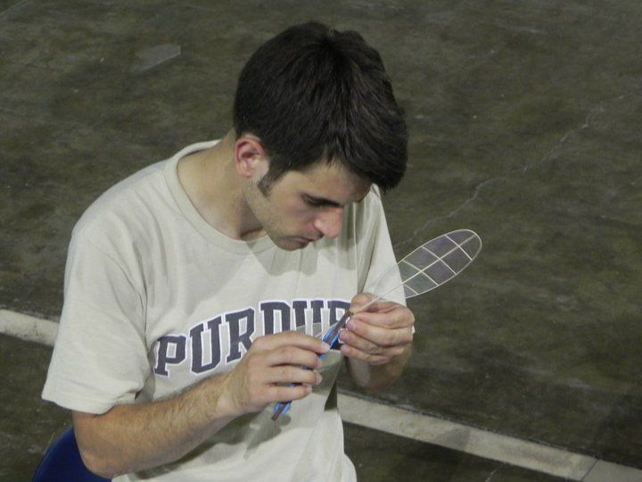 Click to expand image Sanborn examining his device