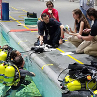 AAE team successfully tests tool at NASA Neutral Buoyancy Lab - School ...