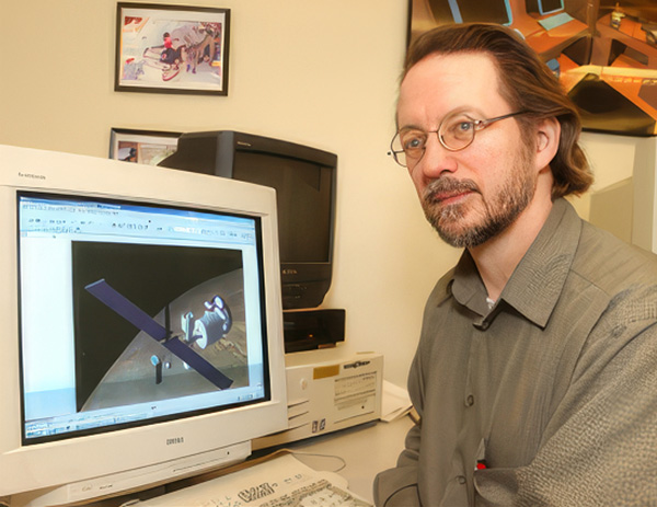 Jim Longuski at his desk