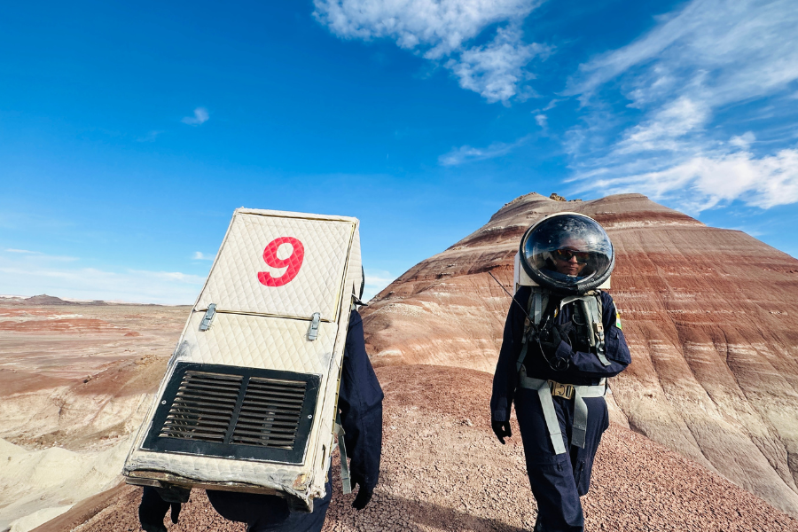 MDRS habitat thermal scan
