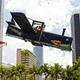 Team Speed Train flies at Red Bull's Flugtag