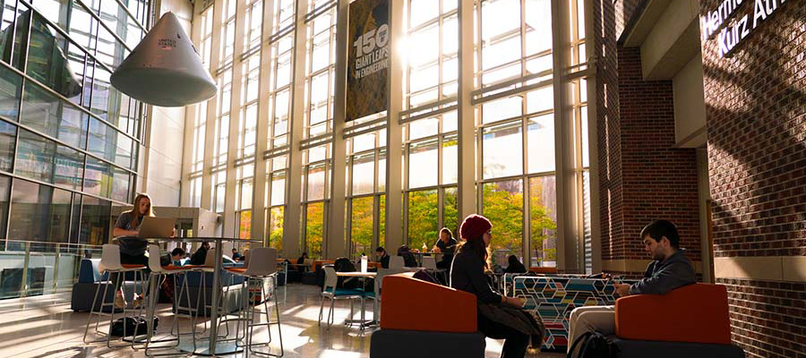 Armstrong Hall atrium