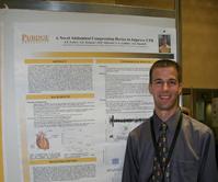 Aaron Lottes Pictured with His Poster