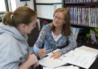 Chmielewski and student
