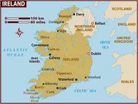 Map of Ireland