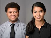 Orlando Hoilett and Divya Tankasala