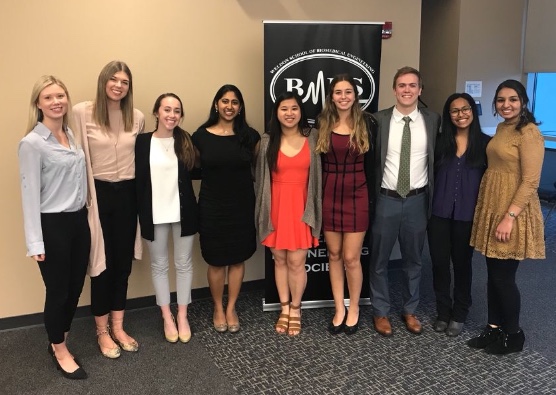 Members of the Purdue BMES Student Chapter Executive Board, 2017-2018.