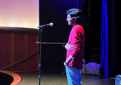 Abhijeeth (Abhi) Prabhakar during his solo karaoke performance of The Color Violet by Tory Lanez.