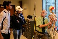 View larger image of Dr. Charles Babbs with students