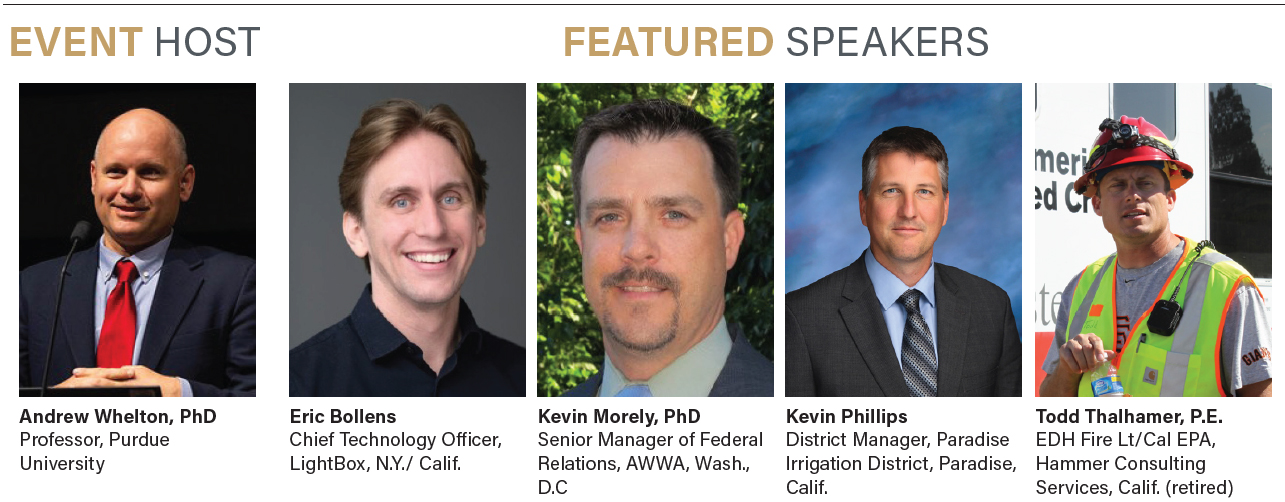 host and panel speakers