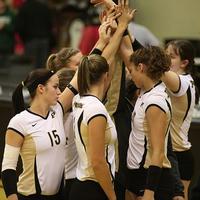 Courtney (#15) and her teammates