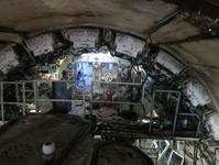 Tunneling Boring Machine at Canning Town