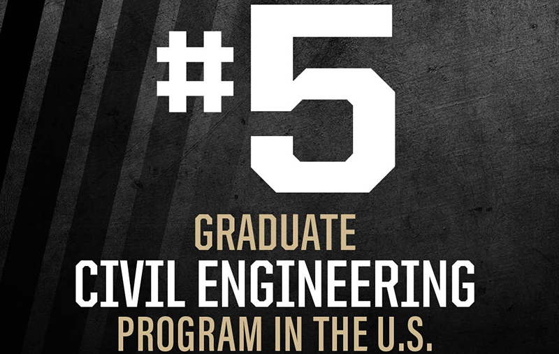 Purdue Civil Engineering Burke Graduate Program Ranked #5 In The Nation ...