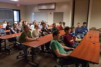 Students at one of the lectures