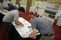 Richie Gallina, Jr. & Kyle Johnson assembling their bridge