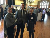 Professors Marika Santagata, John Haddock, and Nadia Gkritza