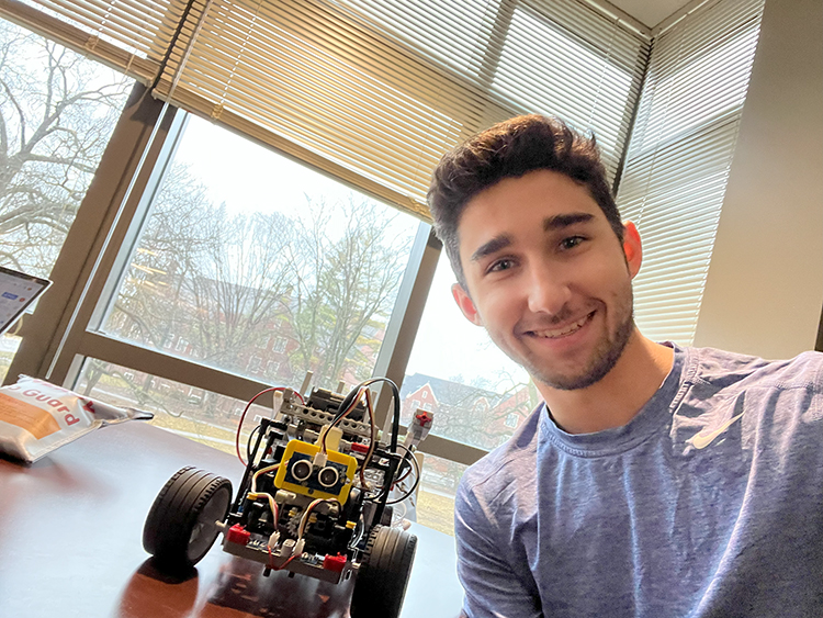 Carmen says he wants to study transportation engineering because he believes it will be vital to make the cities of the future more sustainable.