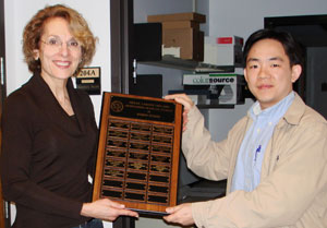 Graduate student receives Remote Sensing Award