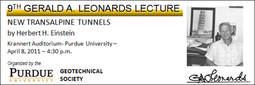 Gerald A. Leonards Lecture 2011