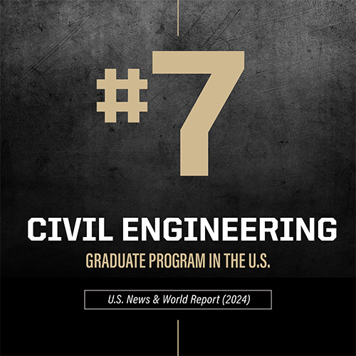 Purdue 2023 2023 Calendar Purdue Civil Engineering Burke Graduate Program Ranked #7 In The Nation -  Lyles School Of Civil Engineering - Purdue University