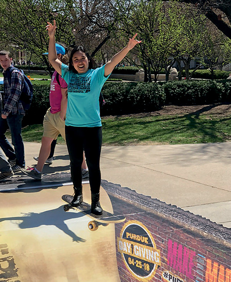 Trompe l'oeil chalk art. Photo by Julie Hendon