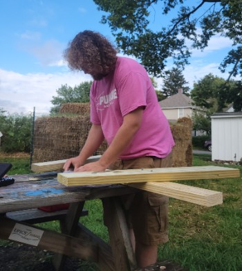 Jason's EPICS project was constructing a park in Lafayette — which he says was an amazing experience where he and his team worked with the community and helped create something that was truly impactful.