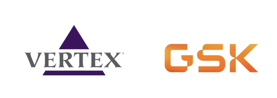 Vertex and GSK Logo