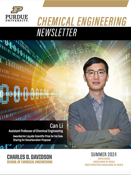 Chemical Engineering Newsletter Spring 2024 cover