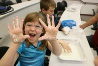 A child participant at the event