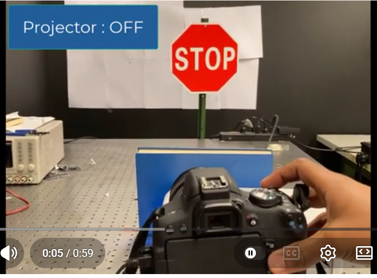 Optical Adversarial Attack