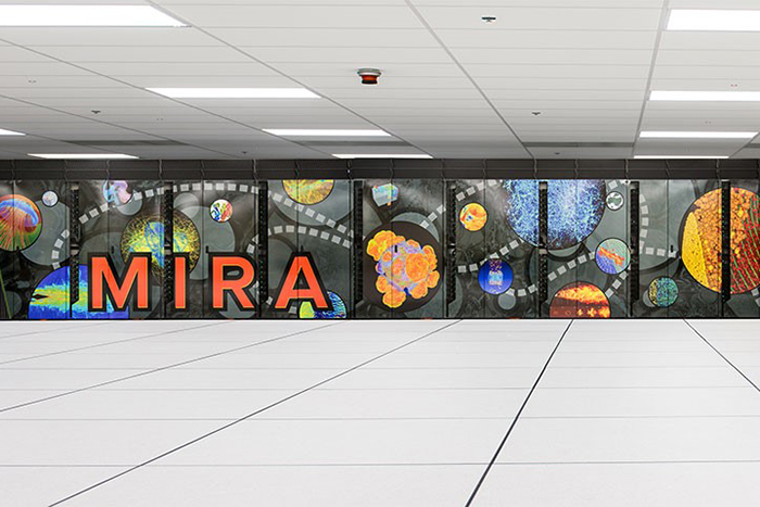 DoE supercomputer Mira Image credit: Argonne Leadership Computing Facility, https://www.alcf.anl.gov