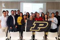 Photo of SA 10526 students and staff in Spain