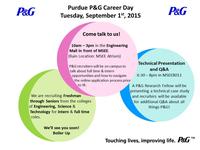 P and G Career Day Flyer