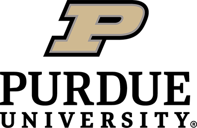 Purdue University Signature Wordmark Black and Gold Digital