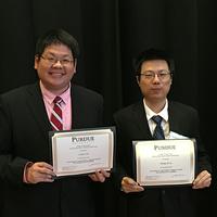 students I-Fan Lin and Hung Yi Lo