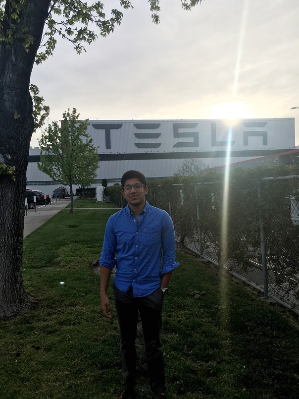 Husein Khambata at Tesla in San Francisco, CA