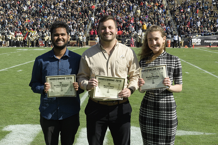 Karthick Shankar honored with Purdue Pillars of Excellency