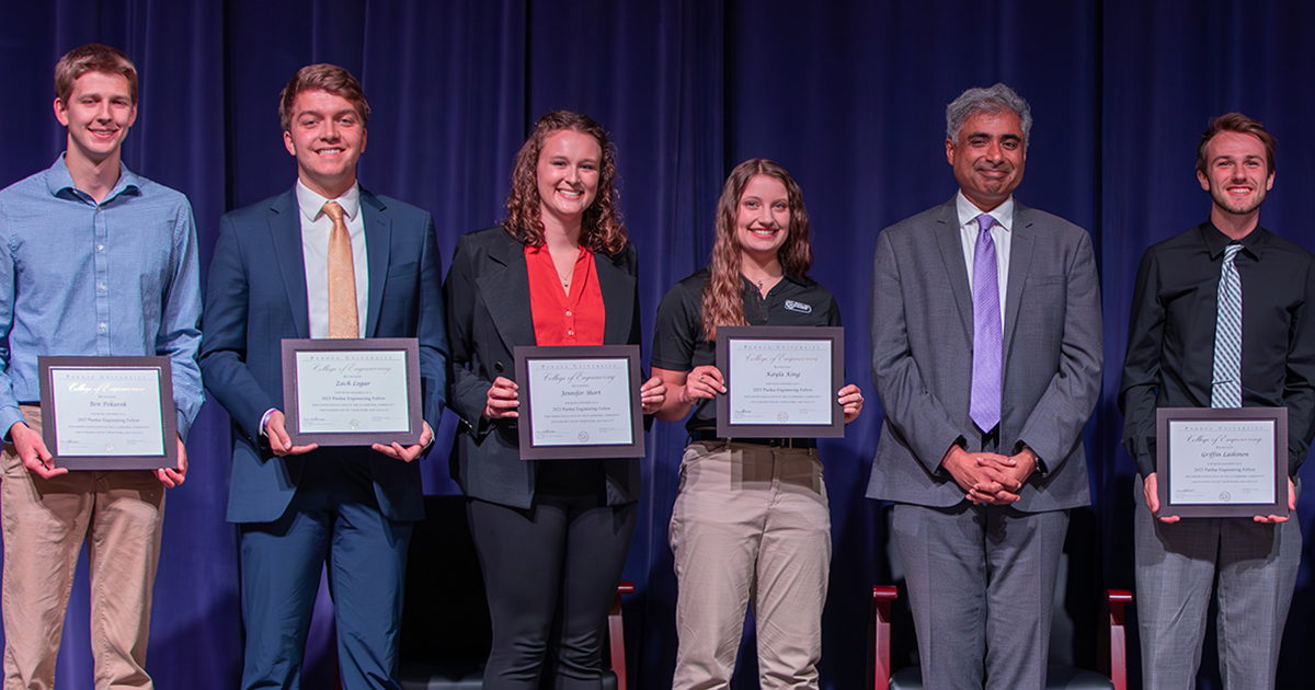 Senior Ben Pekarek Chosen As Purdue Engineering Fellow - Elmore Family ...