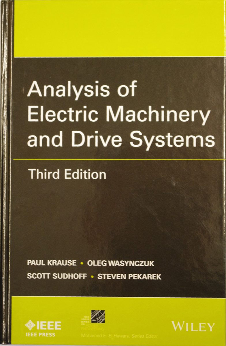 Analysis of Electric Machinery and Drive Systems, 2nd Edition