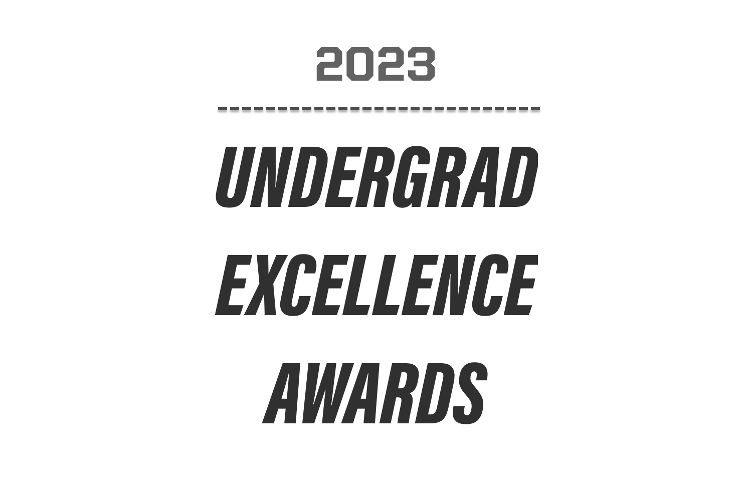 text - undergrad excellence awards